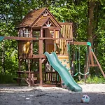 Narusa Lesna Przystan - I W Lesie We Fromborku Nad Zalewem Wislanym Apartmán Frombork